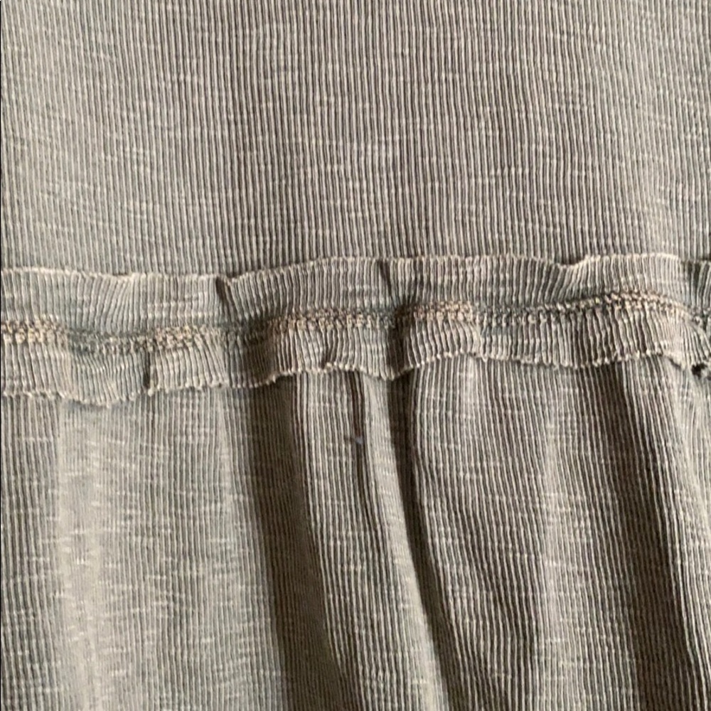 LAST 1 - NEW ribbed long sleeve peplum top - Picture 6 of 9